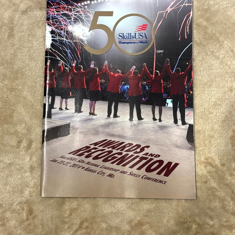 2014 SkillsUSA 50th Anniversary Awards Recognition Program Kansas City Book